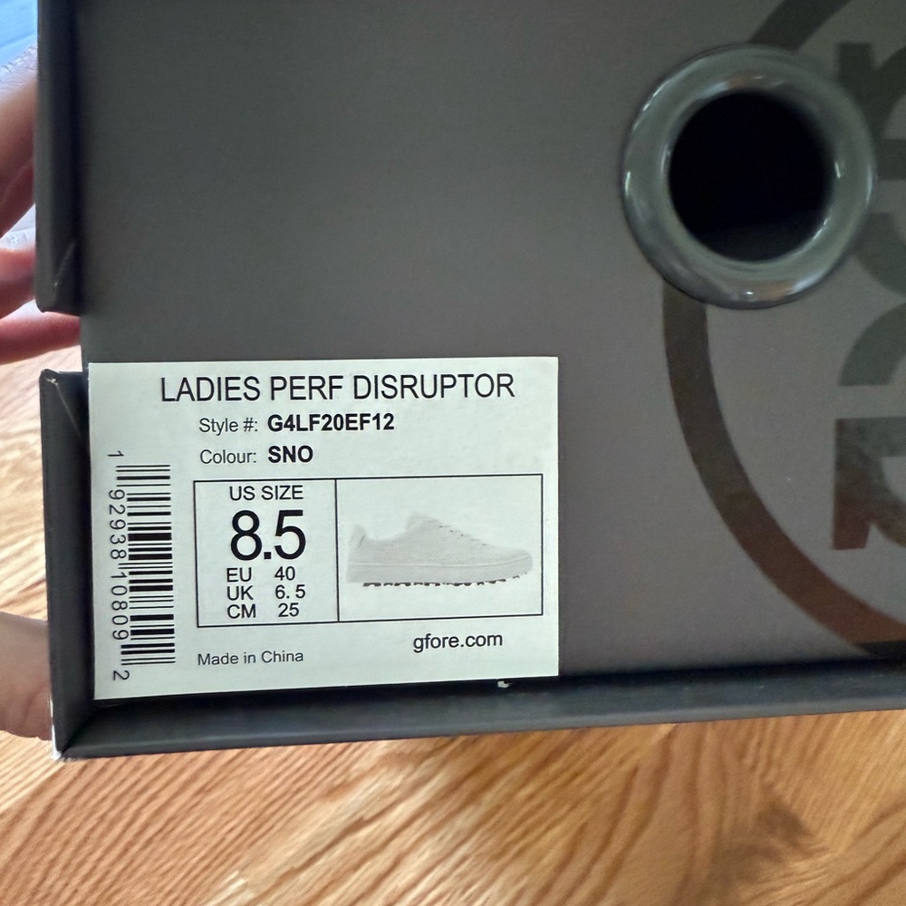 G/FORE Ladies Perf Disruptor Golf Shoes - Snow